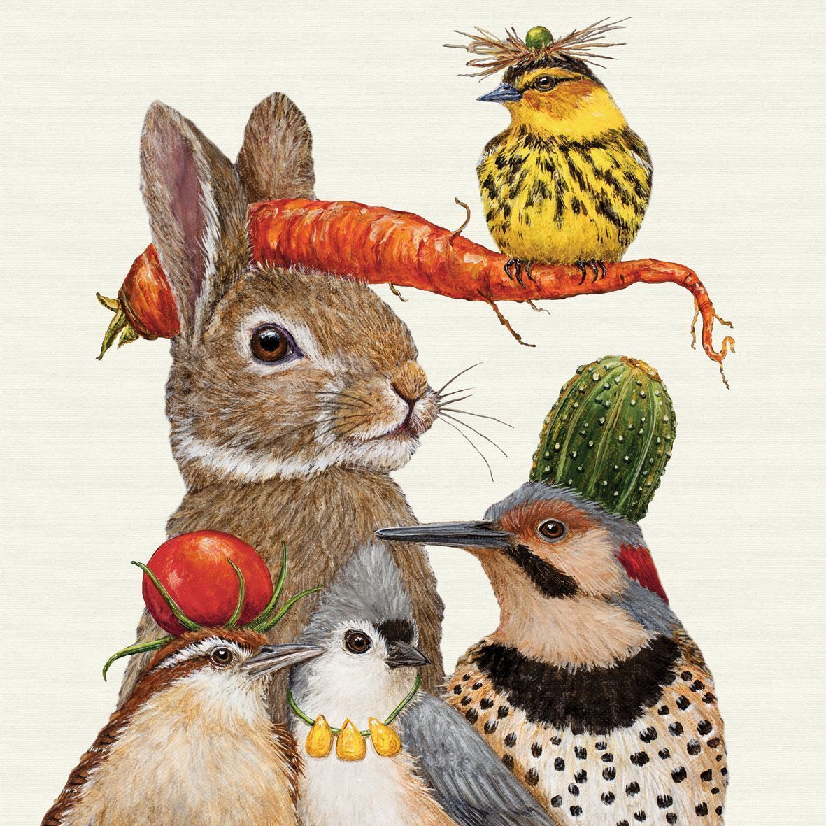 20 Servietten Erntefest , Harvest Party , Tiere , 33x33 cm , PPD Paper Product Design