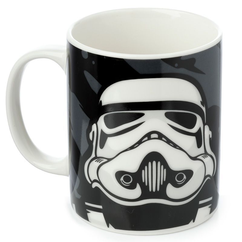 Stormtrooper schwarze Tasse aus Porzellan , 300 ml - Puckator