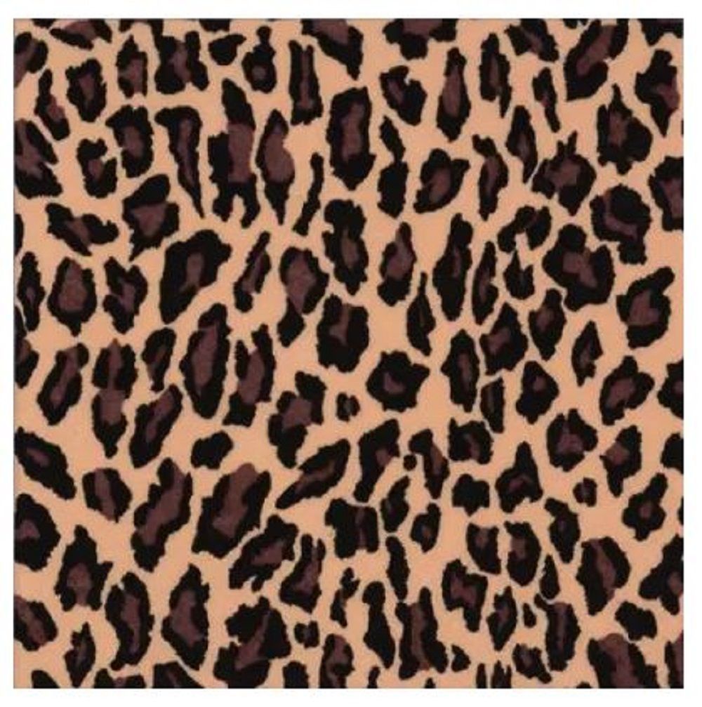 Leopardenmuster/Tiere/Afrika/Leopard ca 33x33cm, 3 lagig , Tischdeko, Decoupage, Serviettentechnik , ti-flair Papierserviette