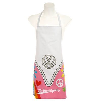 Volkswagen VW T1 Bulli Summer Schürze aus Baumwolle - Lätzchen Volkswagen VW T1 Bulli Summer Schürze aus Baumwolle - Lätzchen