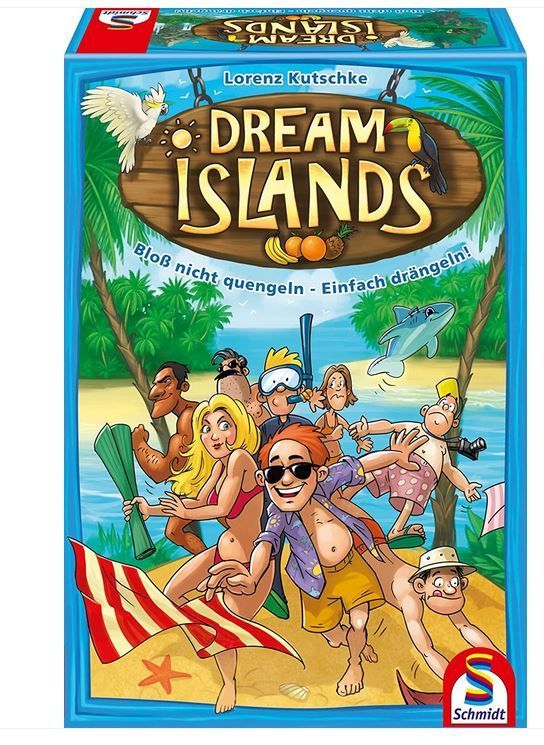 Schmidt Spiele Dream Islands , einfach drängeln - ab 8 Jahren