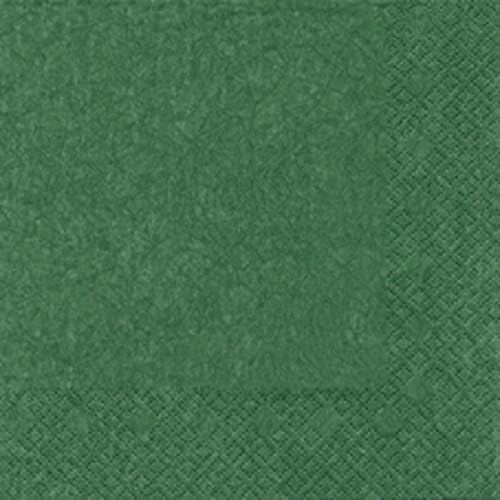 21L012 dark green 20 Servietten, 33 cm
