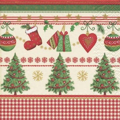 611237 Servietten Christmas 20 Servietten, 33 cm 611237 Servietten Christmas 20 Servietten, 33 cm