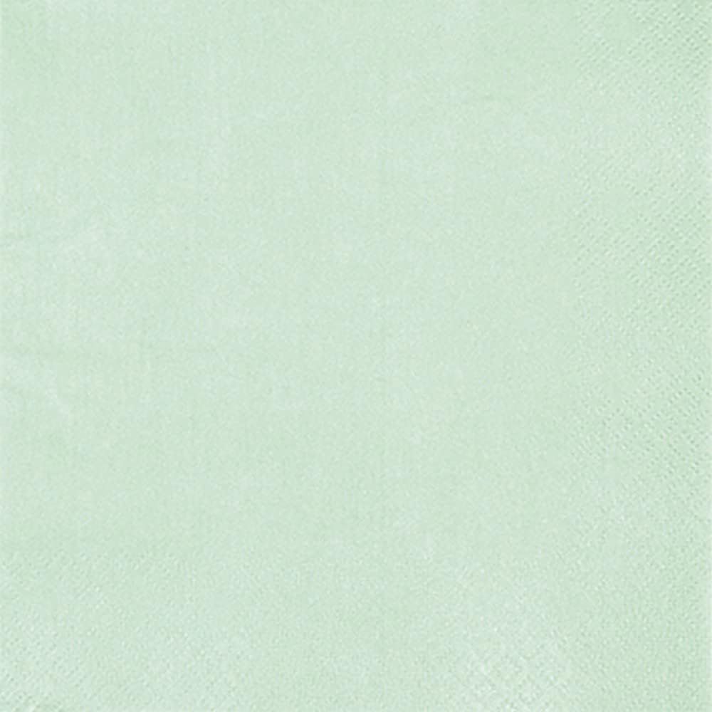 11L045 Pearl Effect mint cm 20 Servietten, 25 cm,  Tischdeko, Serviettentechnik, Decoupage geeignet.