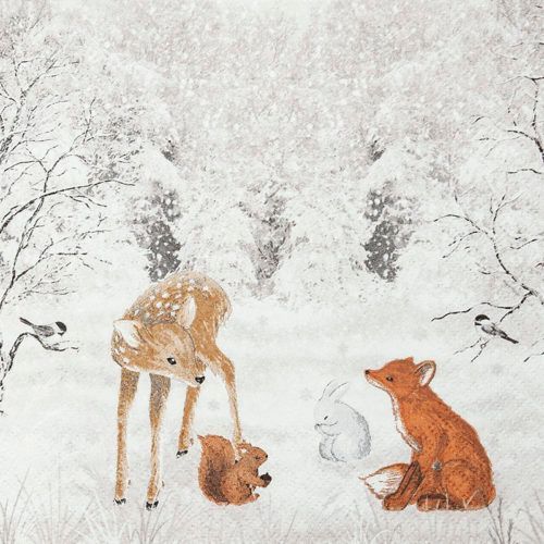 612215 Sweet Forest 20 Servietten, 33 cm