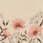 242105 Delicate Flowers 20 Servietten, 33 cm