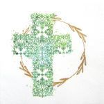 211952 Servietten Cross green 20 Servietten, 33 cm 211952 Servietten Cross green 20 Servietten, 33 cm