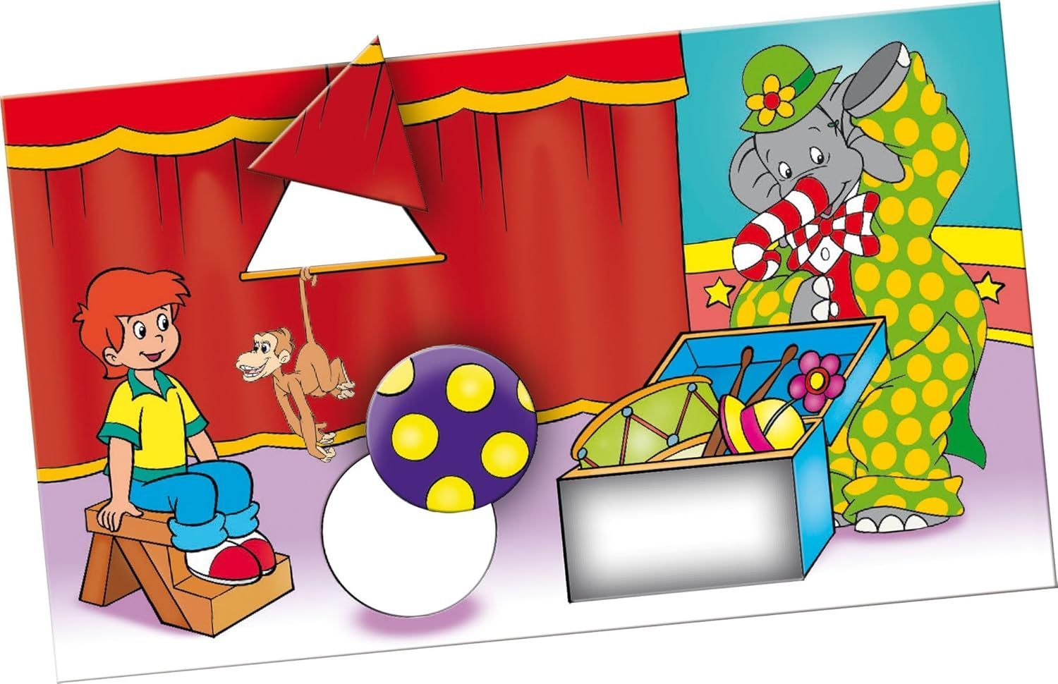 Blümchen, Benjamin Bluemchen Kinderspiel , Lerne die Formen