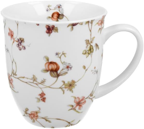 Tasse Set Porzellan Jumbo und Untertasse / Safa Blumen Kollektion