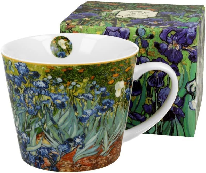 Becher Porzellan ca- 610 ml - Blumen Mug/ Tee/KaffeeTasse / Tiere / Vogel