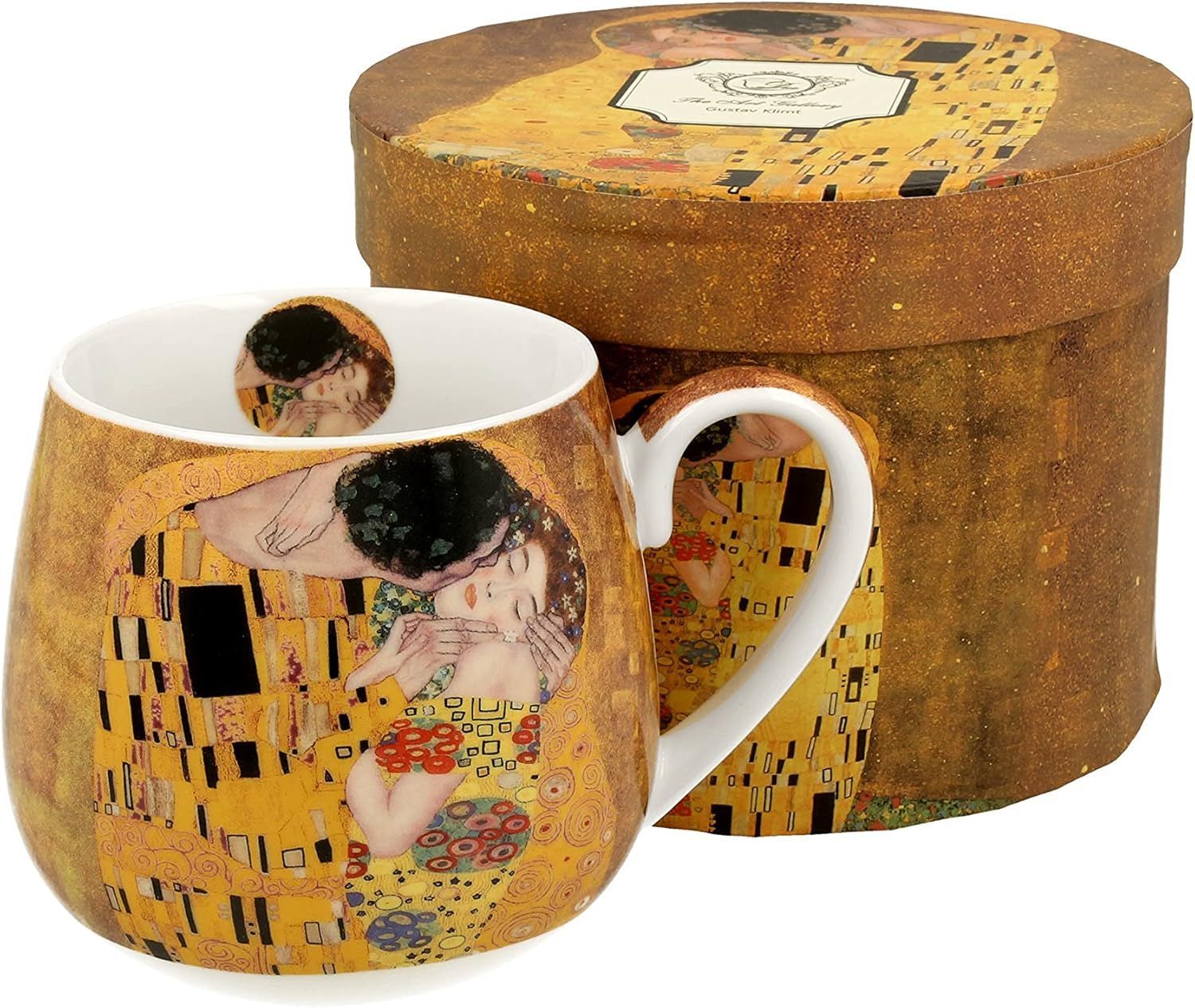 Becher DER KUSS Mug / The Kiss Kollektion inspiriert von Klimt
