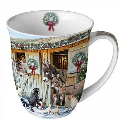 Mug Cup Spring, Summer, Autumn, Winter Porcelain Mug Farm, suitable as a gift - Mug Animal friendsAmbiente Mug Cup Spring, Summer, Autumn, Winter Porcelain Mug Farm, suitable as a gift - Mug Animal friendsAmbiente