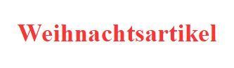 Weihnachtsartikel