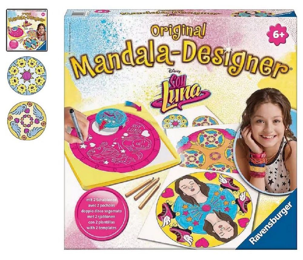 Mandala Sonne, Mond, Herzen, Designer, Soy Luna, Fanartikel ,  Kunst und Handwerk, Mandalas, Ravensburger