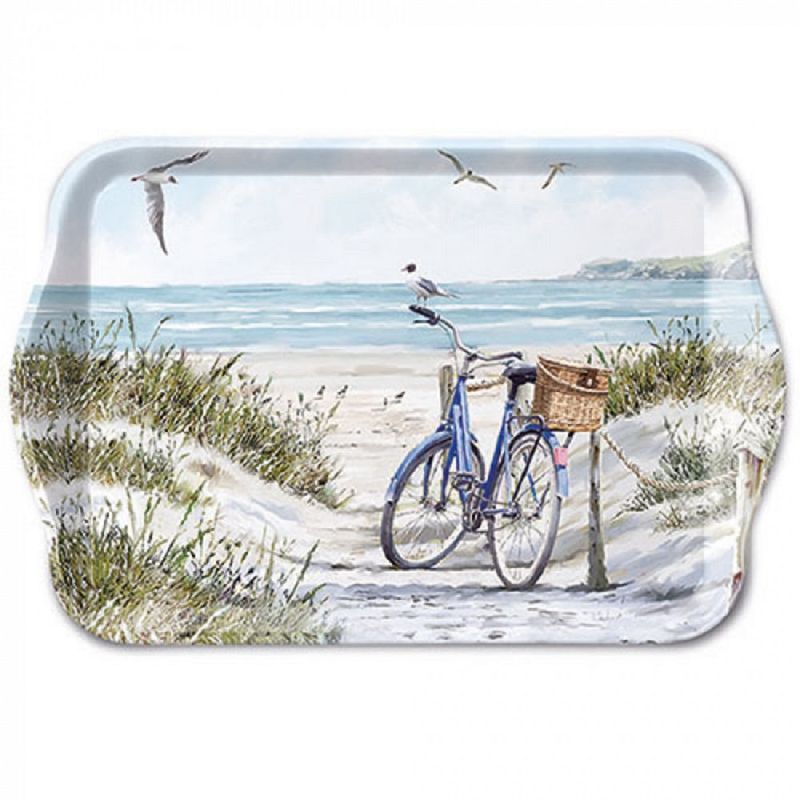 Ambiente Tablett Melamin ca. 13x21 cm Tray, Planzen Meer, Strand Sommer, Kollektion Ambiente Tablett Melamin ca. 13x21 cm Tray, Planzen Meer, Strand Sommer, Kollektion