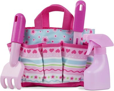 Kinder , Gartengeräte , Gartenutensilien mit Blütentasche , Tragetasche aus stabilem Gewebe - Melissa & Doug Kinder , Gartengeräte , Gartenutensilien mit Blütentasche , Tragetasche aus stabilem Gewebe - Melissa & Doug
