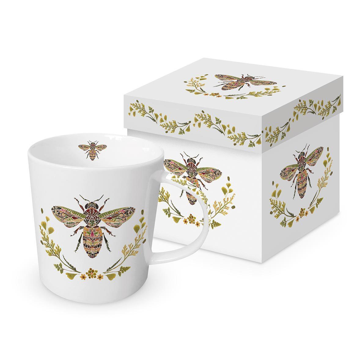 PPD Porszellan, Becher, Tasse Green Bee Trend Mug GB