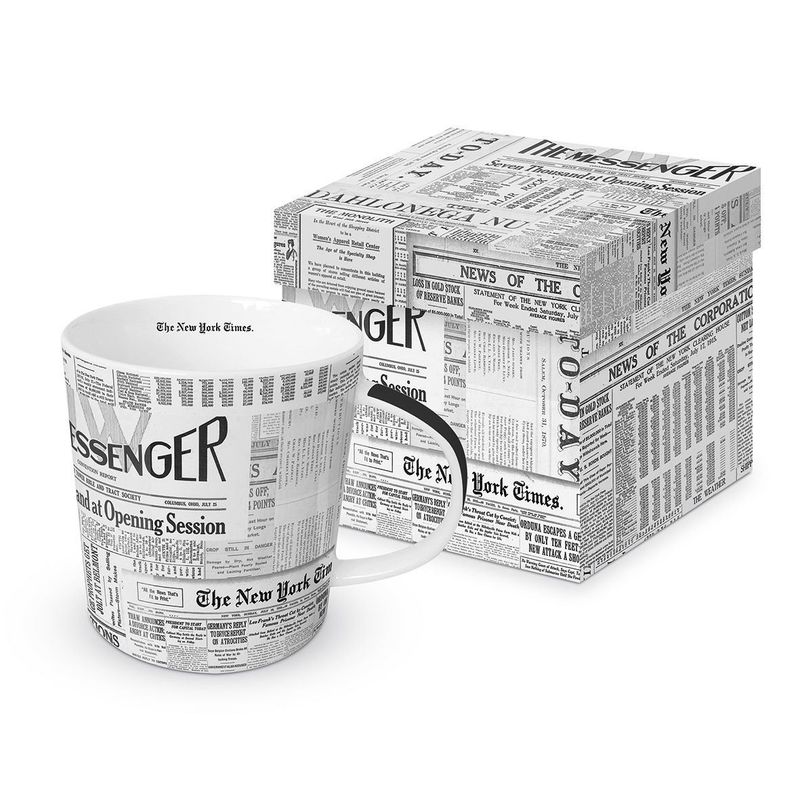 PPD Porzellan, Becher, Tasse Trend Mug GB The Messenger, Nachtrischten Motiv PPD Porzellan, Becher, Tasse Trend Mug GB The Messenger, Nachtrischten Motiv