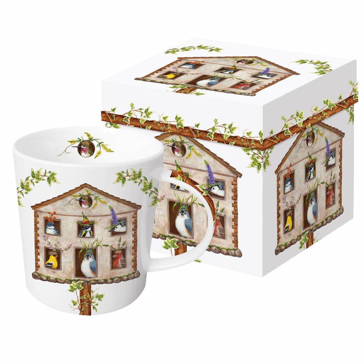 PPD Becher, Tasse, Vogel , Vögel House Party Trend Mug GB