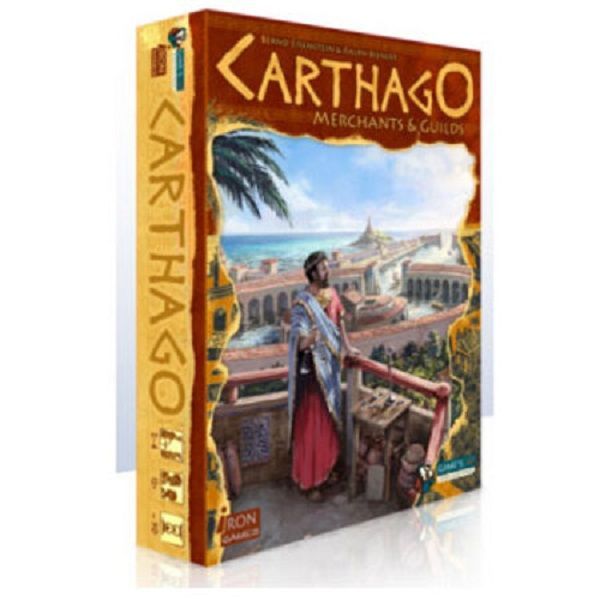 Carthago Spiel ,  Handelspiel, Brettspiele,  Merchants & Guilds Spiel, Schiffe,  taktisches Spiel - Sprache :  deutsch, englisch, französisch -  Iron Games,Spiele