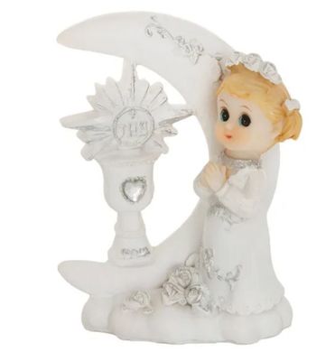 Figuren / Topper / Kuchen- und Muffin-Dekorationen / Kommunions-Figuren / Kommunionsfigur Mädchen, 8,5cm Figuren / Topper / Kuchen- und Muffin-Dekorationen / Kommunions-Figuren / Kommunionsfigur Mädchen, 8,5cm