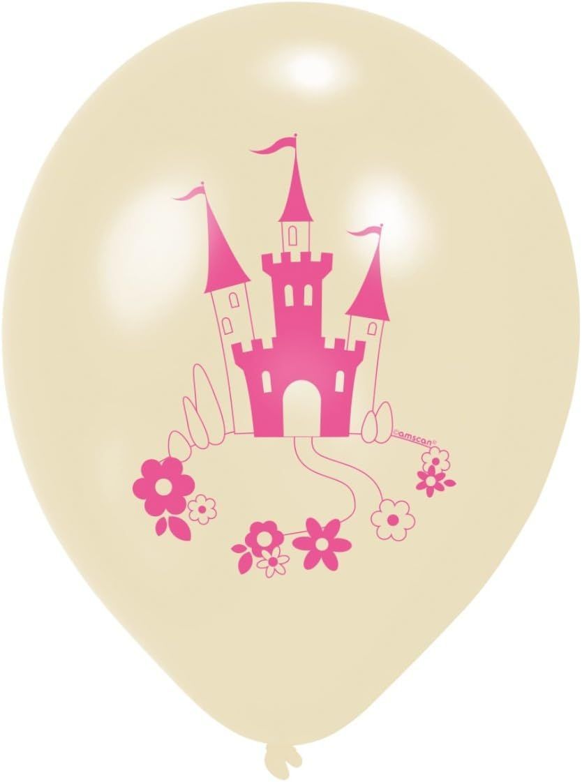Ballons , My Princess,  6 Luftballons – My Princess– Party Dekoration, Tischdeko