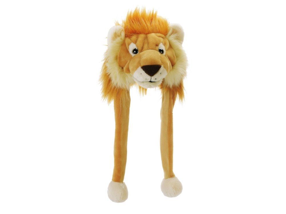Mütze, Löwe aus Plüsch, 55cm , Plüschmütze , Verkleidung Karneval/Fasching, Karnevalskostüm/Faschingskostüm,  Euro Souvenirs