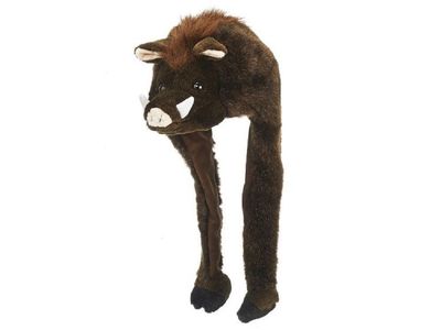 Mütze, Wildschwein , Plüsch, 55cm , Wildsau Mütze/Wildschwein Tierplüschmütze , Veloursplüsch für Erwachsene - Einheitsgröße, Euro Souvenirs Mütze, Wildschwein , Plüsch, 55cm , Wildsau Mütze/Wildschwein Tierplüschmütze , Veloursplüsch für Erwachsene - Einheitsgröße, Euro Souvenirs