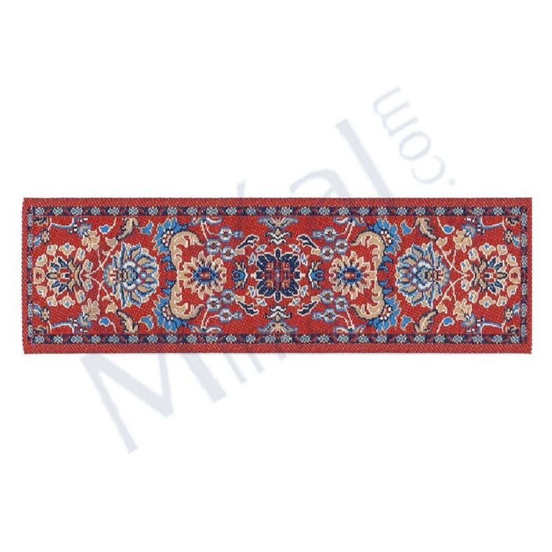 Teppich Miniatur ca. 5x17cm, Mini Teppich, Läufer, Orientalisch Flur, Orientteppich Puppenhaus, Creal Miniatures