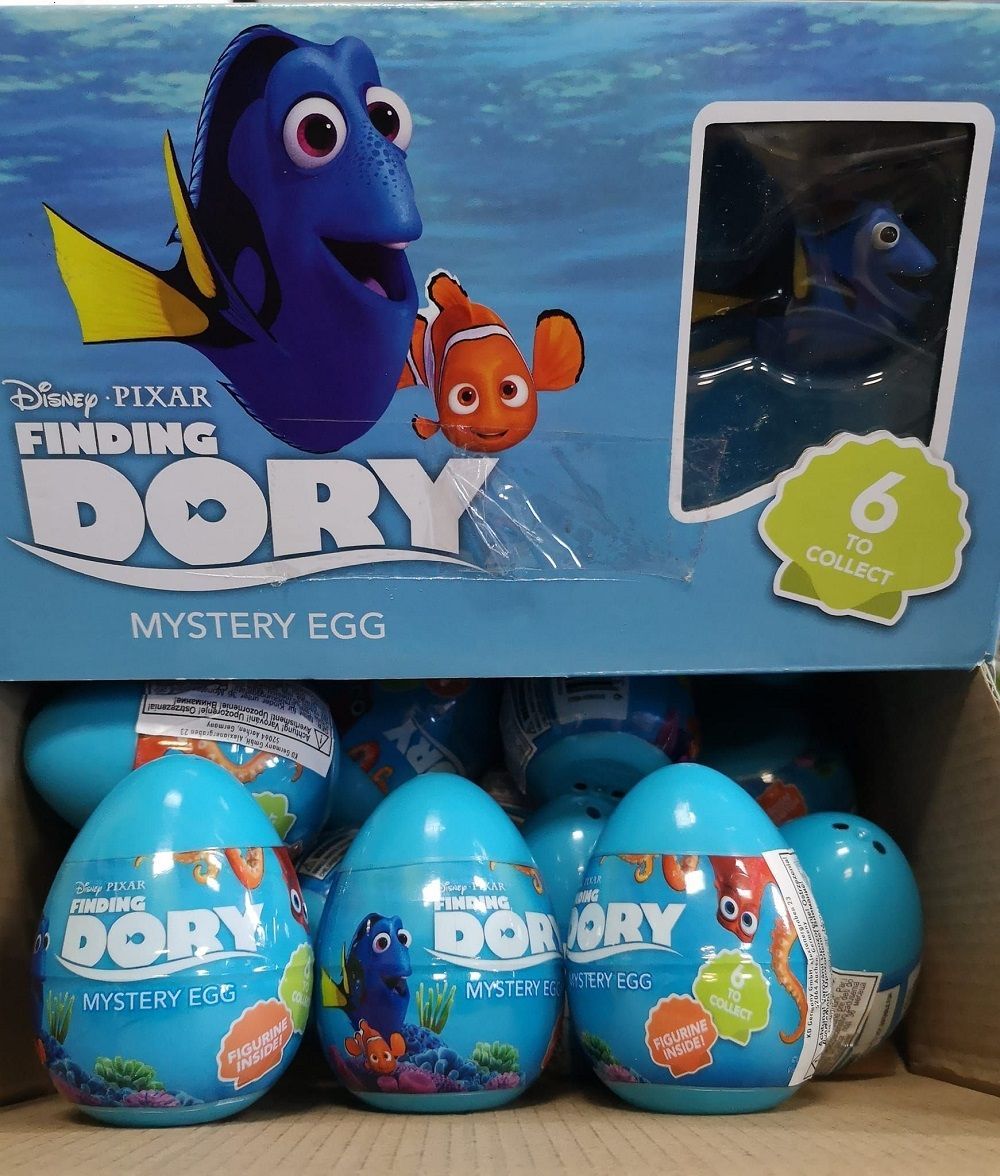 Nemo - Finding Dory - Mystery Egg - ca 4 cm Überraschung Meeres Figur aus Kunststoff - 1 Stück