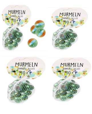 Murmeln aus Glas im Netz zum Spielen - inkl. 11 Murmeln in 4 Netzen, 40 Kleine und 4 große Glasmurmeln, Murmeln Glas, Murmeln Kinder, Murmelspiel, Marbles, 4 Packungen Murmeln aus Glas im Netz zum Spielen - inkl. 11 Murmeln in 4 Netzen, 40 Kleine und 4 große Glasmurmeln, Murmeln Glas, Murmeln Kinder, Murmelspiel, Marbles, 4 Packungen