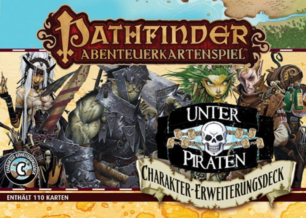 Pathfinder, Abenteuerkartenspiel: Unter Piraten Charakter-Erweiterungsdeck, Abenteuerkartenspiel, Erweiterung