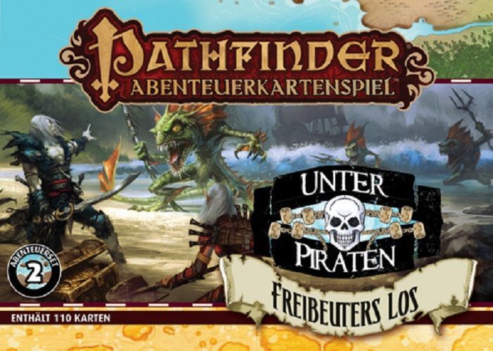 Pathfinder, Abenteuerkartenspiel: Unter Piraten Charakter 2. Erweiterungsdeck, Abenteuerkartenspiel, Erweiterung