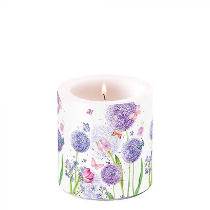 Kerze klein Blumenschönheit, Candle small Flower beauty