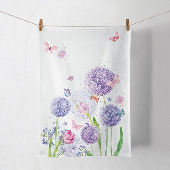 Kitchen towel Flower beauty, Küchentuch Blumenschönheit