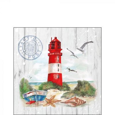 Napkin 25 Lighthouse FSC Mix, 20 Servietten 25 Leuchtturm FSC Mix Napkin 25 Lighthouse FSC Mix, 20 Servietten 25 Leuchtturm FSC Mix