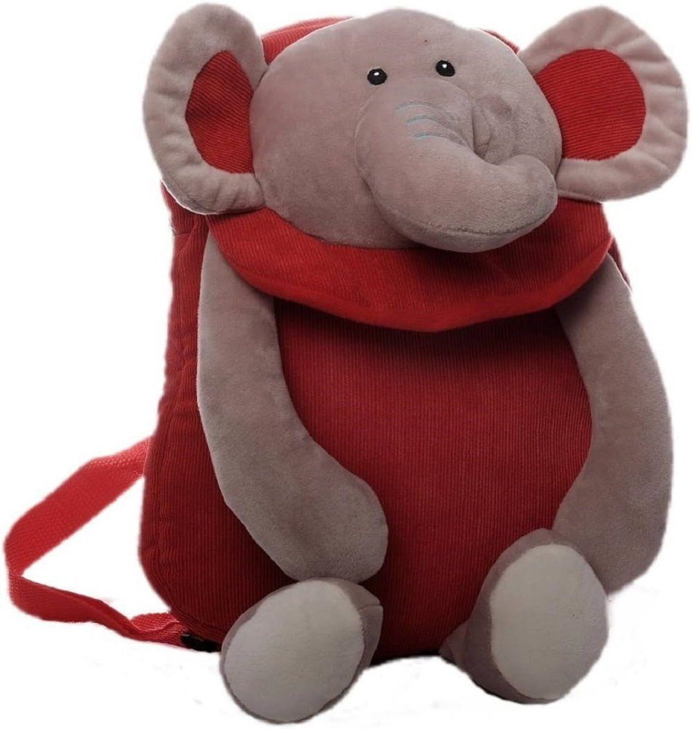 Kinderrucksack,  Tiere Motiv ,Elefant, Plüsch, Kindertasche, Kindergartentasche (1-tlg), Karnevals, Kostümzubehör, Gerschenke, Kollektion