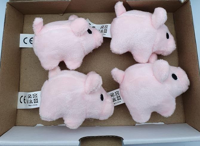 Plüsch Mini Schwein / Glücksschweinchen / Schweinchen / Stofftier ca. 7x5x4,3 zum basteln geeignet Plüsch Mini Schwein / Glücksschweinchen / Schweinchen / Stofftier ca. 7x5x4,3 zum basteln geeignet