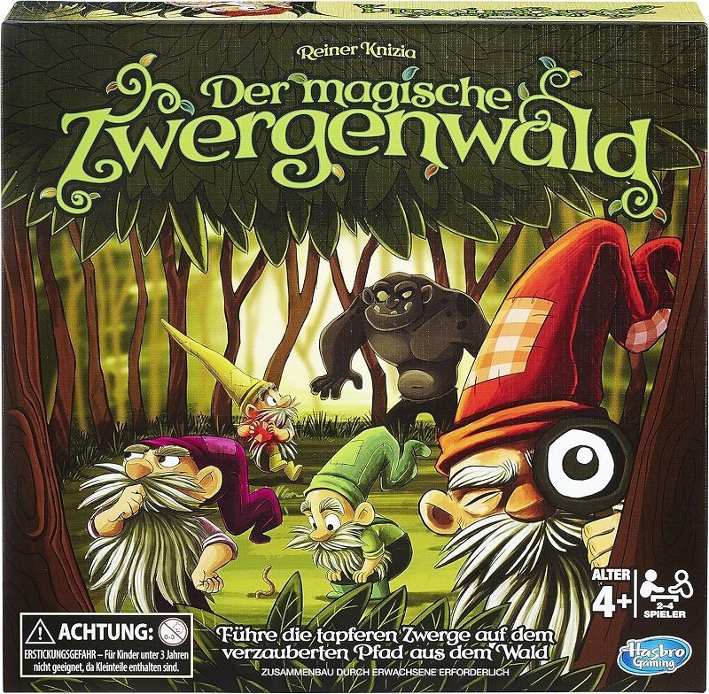 Zwerge Spiel, Hasbro Spiele B6304100 - Der magische Zwergenwald, Lernspiele – Rätsel – Memo – Logik , Kinderspiel Zwerge Spiel, Hasbro Spiele B6304100 - Der magische Zwergenwald, Lernspiele – Rätsel – Memo – Logik , Kinderspiel