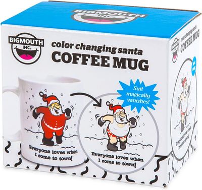 Lustige VWeihnachten Tasse - 300 ml ca- 10 x 8 x12 cm , Big Mouth Mug, Becher , Santa Color Change, Weihnachtsman Motiv, Farbwechsel, Santa Klaus, Nikolaus, Weihnachtsman . Winter Motive Lustige VWeihnachten Tasse - 300 ml ca- 10 x 8 x12 cm , Big Mouth Mug, Becher , Santa Color Change, Weihnachtsman Motiv, Farbwechsel, Santa Klaus, Nikolaus, Weihnachtsman . Winter Motive