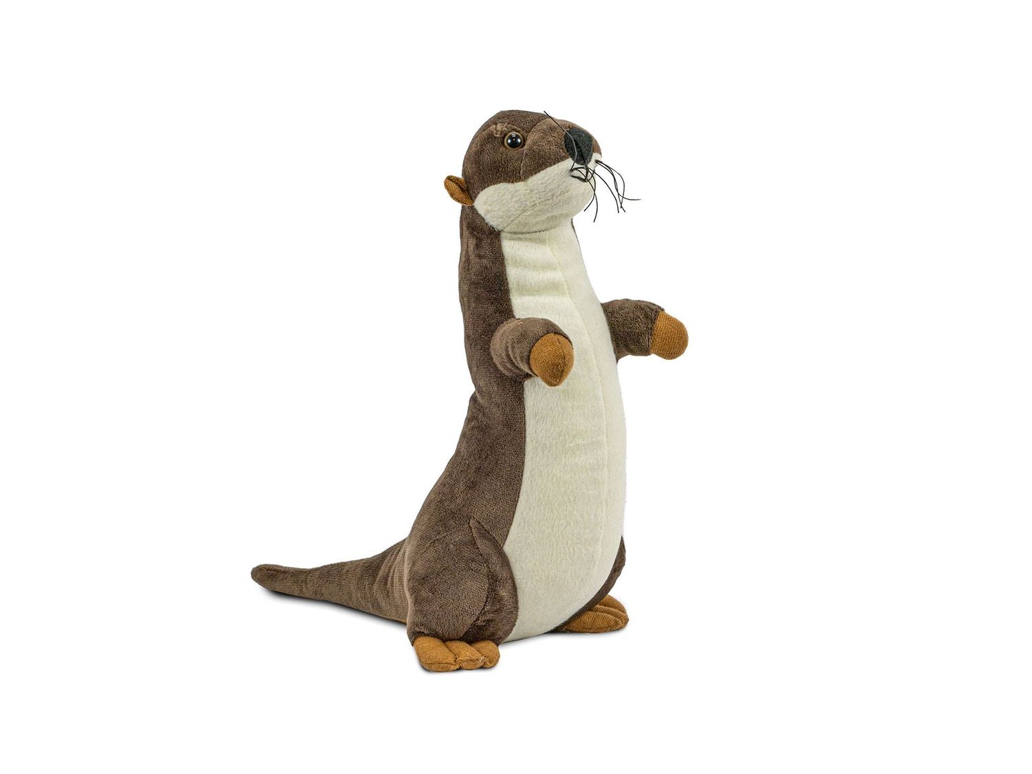 Plüsch Otter, stehend 33cm , Kuscheltier Zoo, Bär, Plüsch, Zootiere, Naturtiere, Stofftier, Geschenke, (1-St) Dekoration, Geschenke - landahl