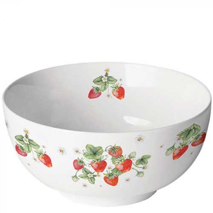 Schüssel Bündel Erdbeeren