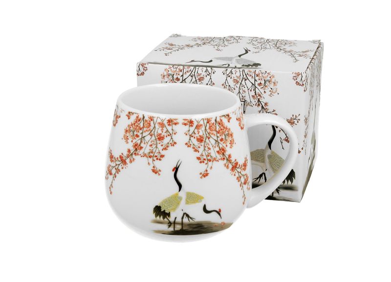 Becherfass SAKURA & KRANICHE - Mug barrel SAKURA & CRANES - Duo Gift Kollektion Becherfass SAKURA & KRANICHE - Mug barrel SAKURA & CRANES - Duo Gift Kollektion