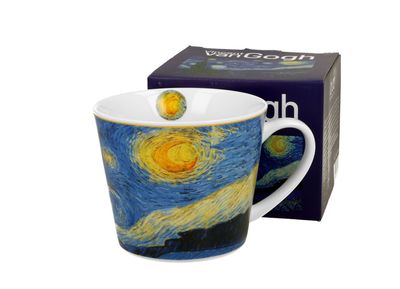 Gerade Tasse STARRY NIGHT inspiriert von Van Gogh - Straight mug STARRY NIGHT, Duo Gift Kollektion Gerade Tasse STARRY NIGHT inspiriert von Van Gogh - Straight mug STARRY NIGHT, Duo Gift Kollektion