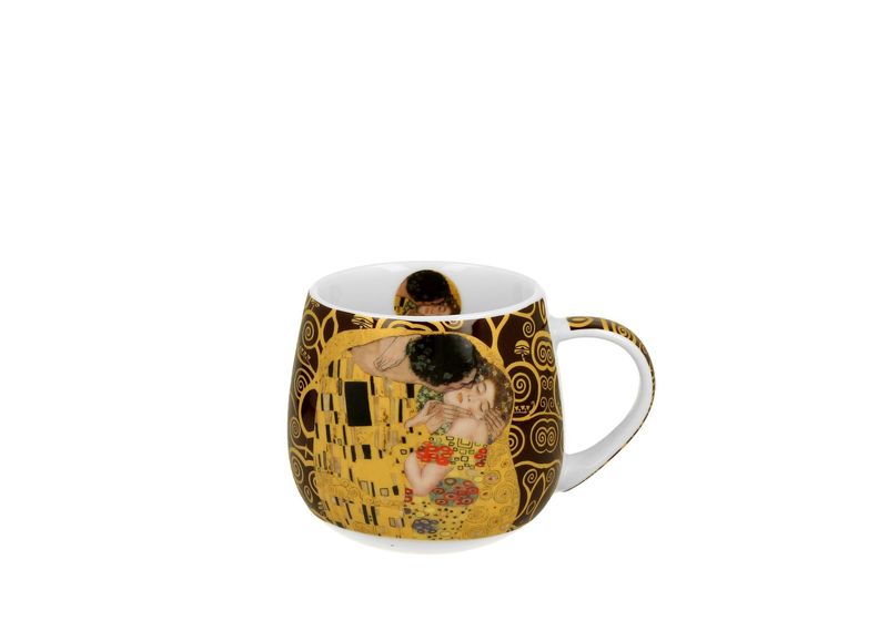 Becherfass DER KUSS BRAUN inspiriert von Klimt / Mug barrel THE KISS BROWN inspired by Klimt Becherfass DER KUSS BRAUN inspiriert von Klimt / Mug barrel THE KISS BROWN inspired by Klimt