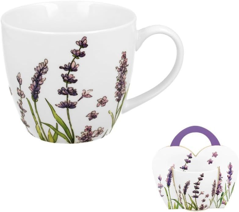 Download photos in high resolution Mug 460 ml in paper sleeve LAVENDER CLASSIC