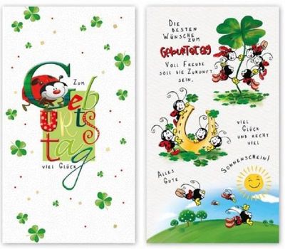 Glückwunschkarten, Geburtstag 4 Stück, Bienen, Glückpilz Motive - Alles Gute, Skorpion Glückwunsch Karte, Kindergeburtstag Glückwunschkarten, Geburtstag 4 Stück, Bienen, Glückpilz Motive - Alles Gute, Skorpion Glückwunsch Karte, Kindergeburtstag