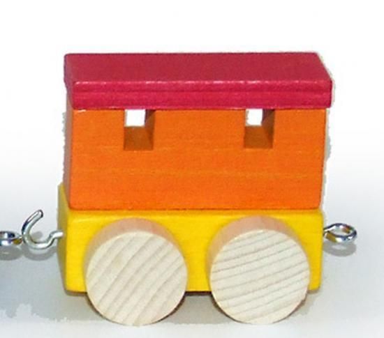Hess Waggon, Zahlenzug – Anhänger - Eisenbahnwaggon – Geburtstagszug – Holzzug – Holzdekoration - Handarbeit Erzgebirge