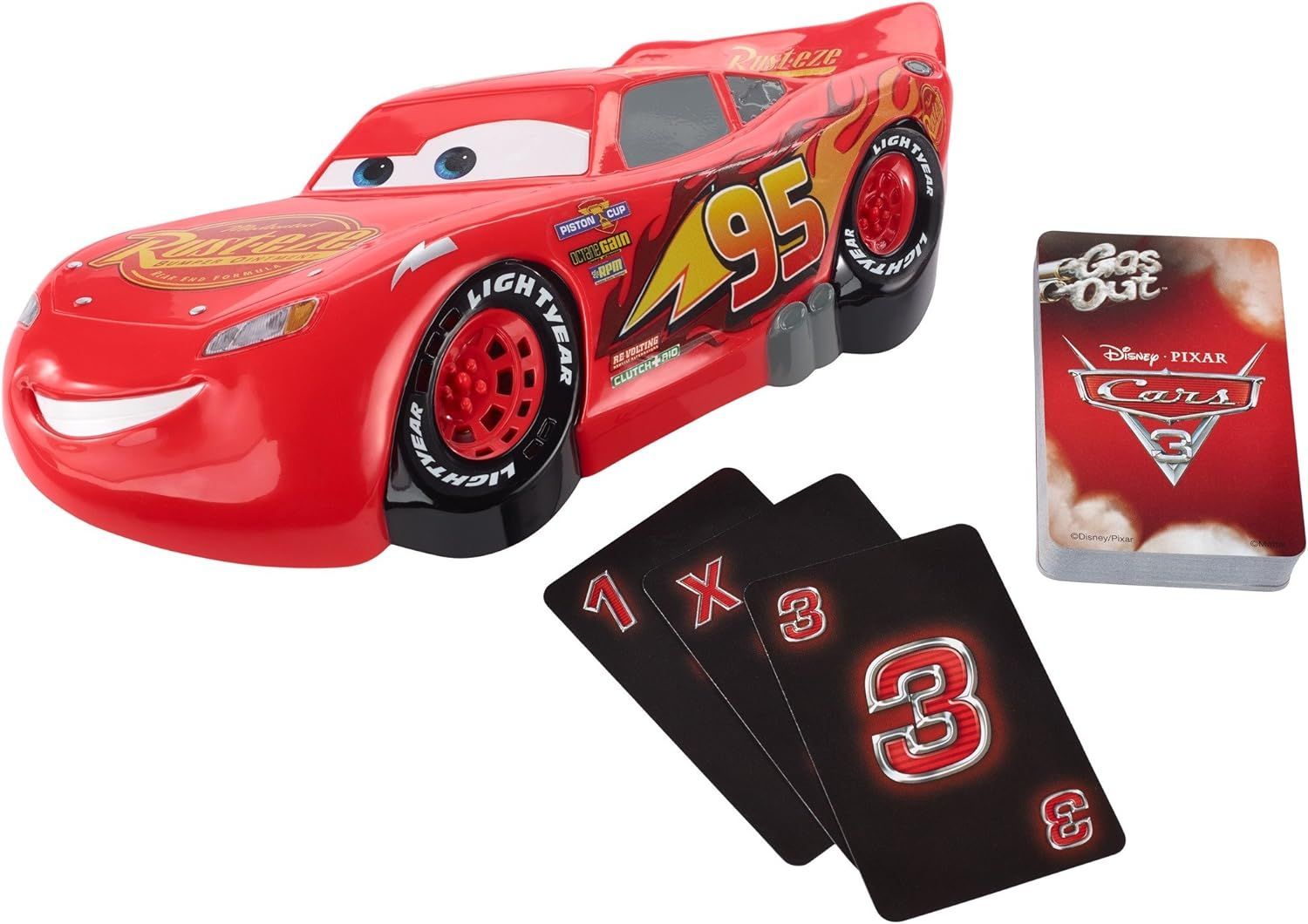 Lightning McQueen , Kinderspiel, Spielkarten -Für 2 - 6 Spieler. Ab 5 Jahren,. Partygeschenke, Mitgebsel, Mitbringsel, Kindergeburtstag