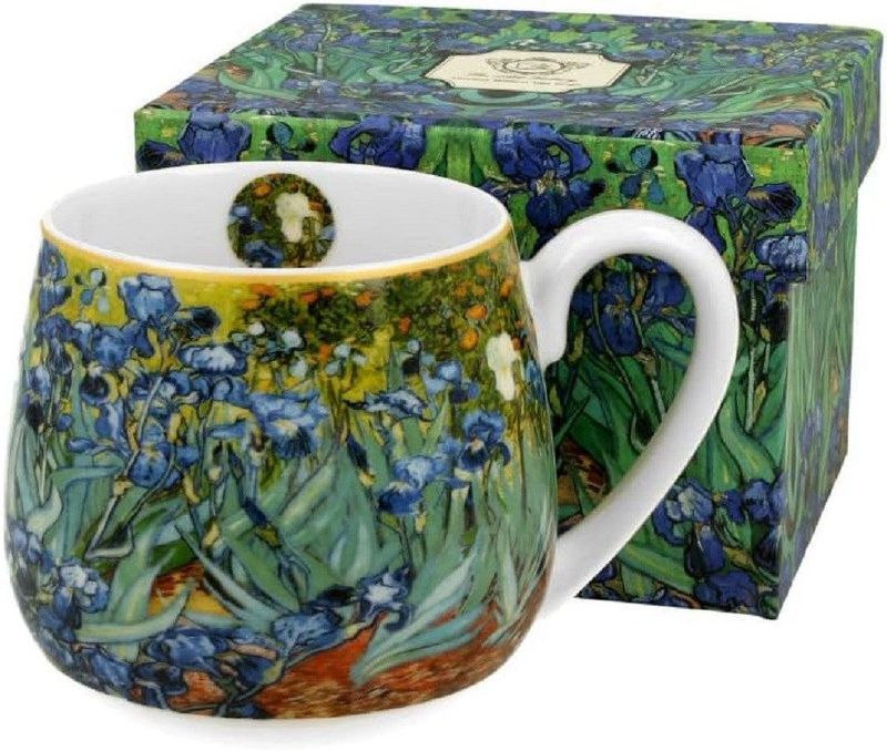 DUO-GIFT Becher Fass Blumen Mug/ Barrel / Tee/KaffeeTasse / Tiere / Vogel Fassbecher